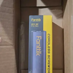 Fanttik S2 Pro Max Electric Screwdriver, Cordless Screwdriver Set, 7 Torque Settings, 0.5 to 6N.m, 16 Magnetic Bits, 1/4''Hex Shank, with 90° Angle Adapter, for Furniture, Household Repairs