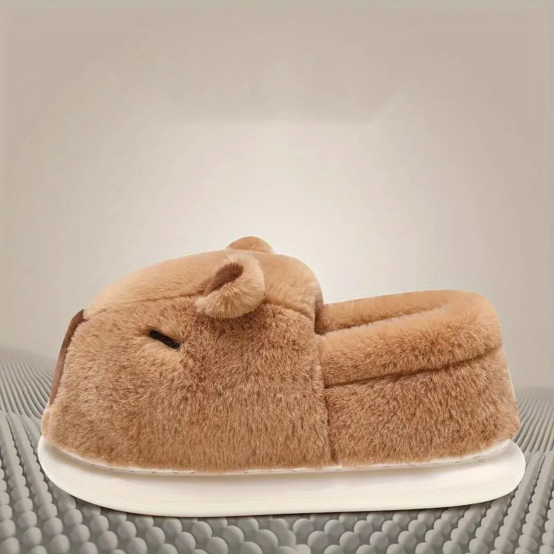 CapybaraCuteThermalHomeShoes,PlushComfortandCasualHomeShoes-AutumnandWinterNewYearandChristmasGiftsspellboundshoes CapybaraCuteThermalHomeShoes,PlushComfortandCasualHomeShoes-AutumnandWinterNewYearandChristmasGiftsspellboundshoes