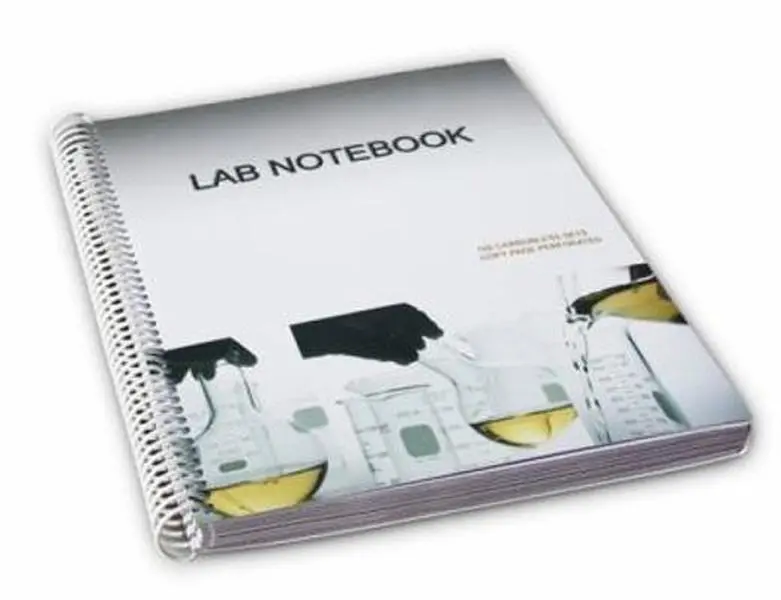 USED Book - BARBAKAM Lab Notebook 100 Carbonless Pages Spiral Bound (Copy Page Perforated) by Barbakam (Unknown) - english