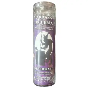 Candle Perfume - Veladora Preprada - Arrasa Brujeria Decor Ornaments Decoration