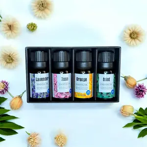 12-Piece Essential Oils Kit,  water-soluble aromatherapy Perfect for diffusers, humidifiers, home fragrance, perfume creation, candle making, and soap making.