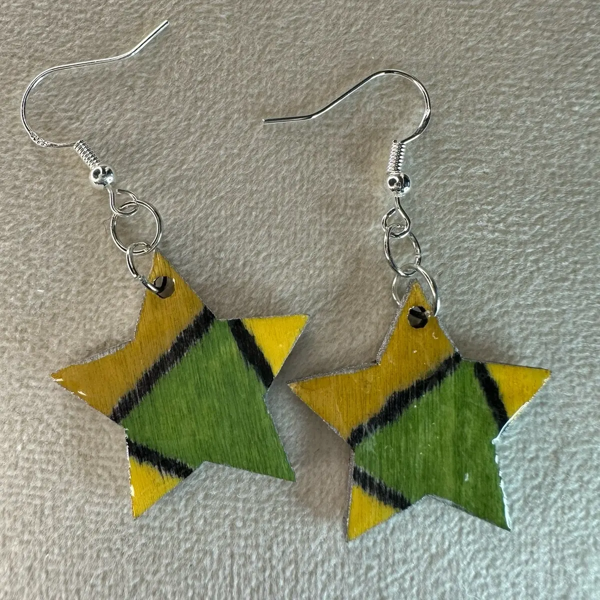 Stay Kind Be Kind Handmade Wooden Earrings
