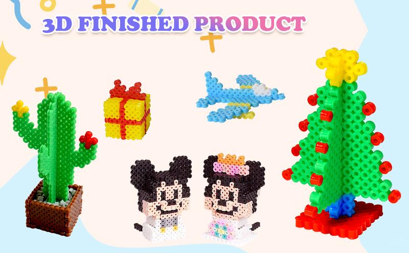 Citrusito-Fuse Beads Kit for Kids, 11000pcs, 36 Vibrant Hues 5mm Melting Beads Set with Pegboards, Ironing Paper, Tweezers & Accessories, Arts and Crafts Activity for Boys Girls Ages 6+