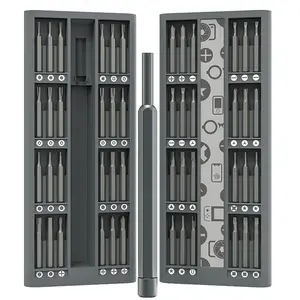 Precision Screwdriver Set 49 Small Magnetic Bits Exquisite Tools Pentalobe Slotted Phillips Hex Torx Electronics Repair Kit for iPhone iPad Tablet Xbox car trim removal tool kit