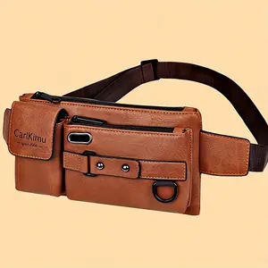 Fashion Women's Waist Bag - Large Capacity Multi-functional Travel Waist Bag,With Adjustable Shoulder Strap,Holder for phone and zippered compartment