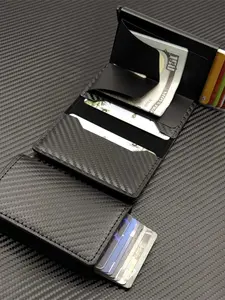 2026 New Men's Leather Wallet, Rfid Anti-Theft Credit Card Holder, Rfid Card Slots, Portable Design for Daily Use and Travel, Ideal Gift for Him, Valentine's Day Gift