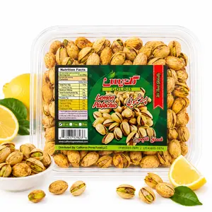 Lemon Pistachio Premium Roasted Pistachios 11oz Zesty Lemon Pistachios Persian Pistachio Snack Crunchy Gourmet Pistachios Tangy Citrus Pistachios Exotic Nut Snack Viral TikTok Snack Tray Goldis GoalDees