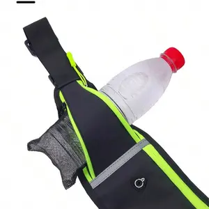 Unisex Running Waist Pack, Outdoor Sports Phone Bag, Multifunctional Waterproof Ultra-Thin Pouch, Cycling Water Bottle Holder, Trail Running Runners
