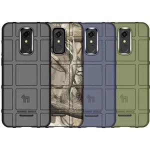 Case for Consumer Cellular Iris Connect Phone, Nakedcellphone Special Ops Tactical Armor Rugged Shield Protective Cover [Anti-Fingerprint, Matte Grip Texture]