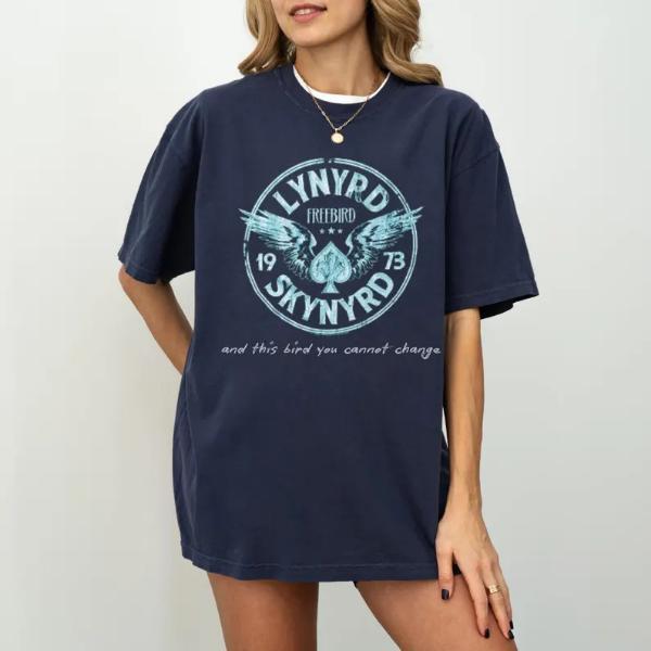 Free Bird Tee, Old School Band T-shirt,Retro Music Shirt,Vintage Freebird Tee,70s Freebird Shirt Sweatshirt, Hoodie, Comfort Colors