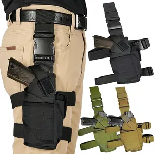 Drop Leg Holster, Right Handed Tactical Thigh Pistol Gun Holster Leg Harness