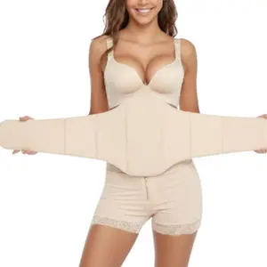 Women's 360° Lipo Foam Ab Board Compression Belly Belt - Smooth, Lightweight, Soft Shapewear for Flat Tummy & Waist Support