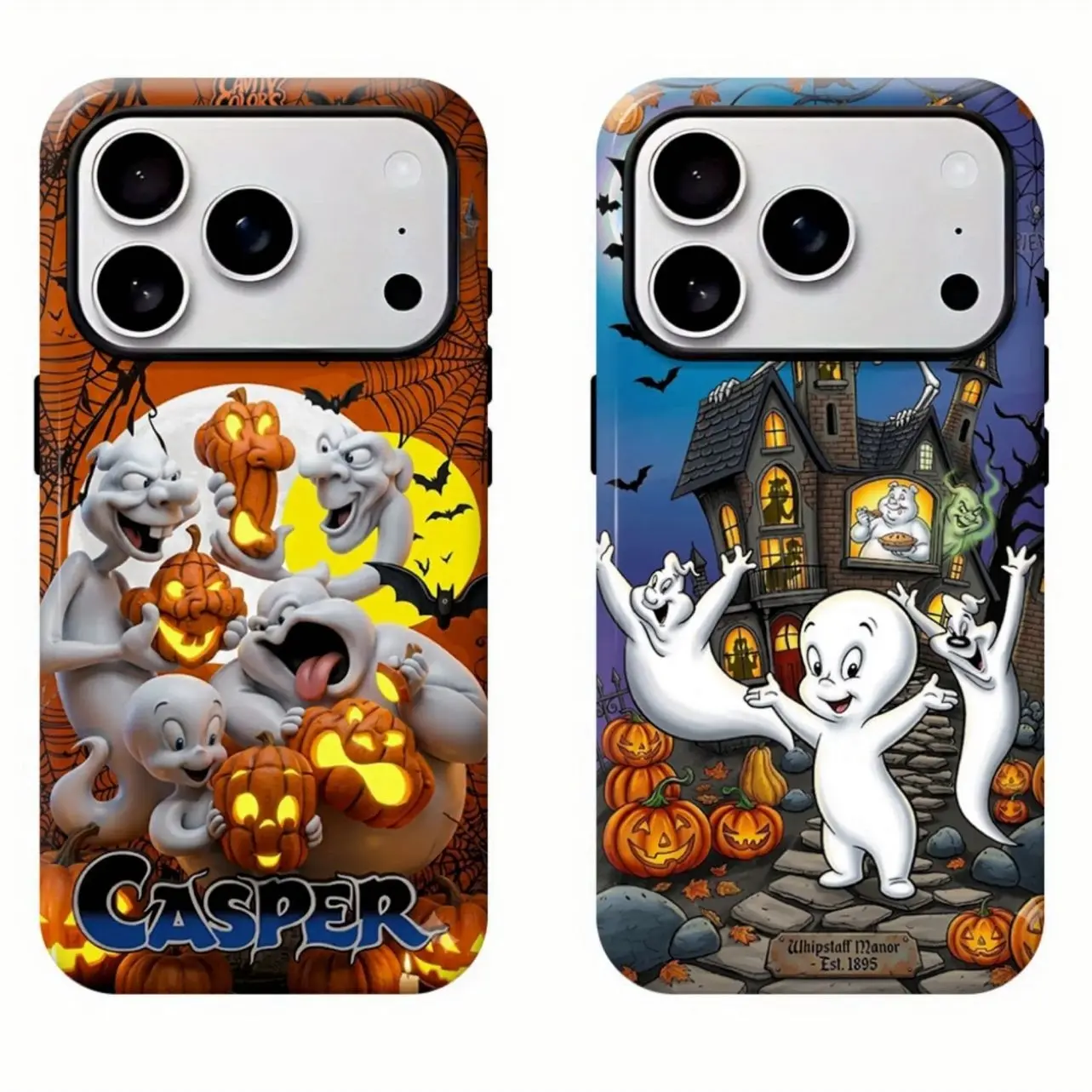 Casper Vintage Halloween Compatible with iPhone 11, 12, 13, 14, 15, 16, 17 & more – check our available size
