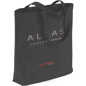 2Pack Black Cotton Tote Bag, Lightweight Medium Reusable Grocery Shopping Cloth Bags, Suitable for DIY, Advertising, Gift, Activity Canvas Shopper Durable