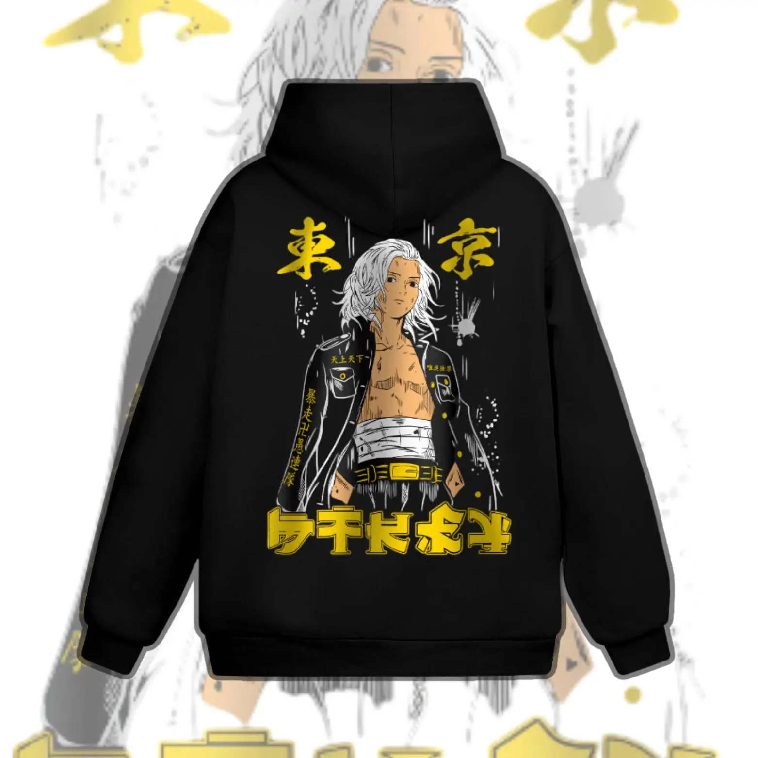 Mike Sano Tokyo Revengers Hoodie Sweatshirt T-Shirt, Anime Clothes for Men for Women