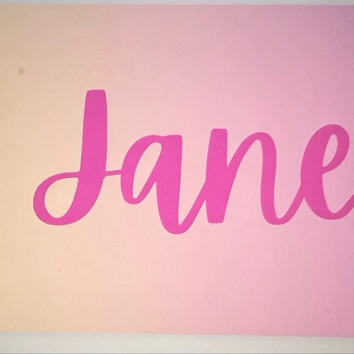 Customized Name Tag