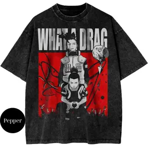 Shikamaru Nara Shirt, Anime Shirt, Vintage Tee, Unisex Cotton Crewneck T-Shirt Menswear Womenswear Underwear Streetwear Top