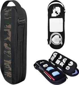 Cable Organizer Tech Bag for Laptop Accessories | Electronic Organizer Travel Case for Cord & Tech Gadgets | Small Charger Organizer Pouch for Travel Essentials