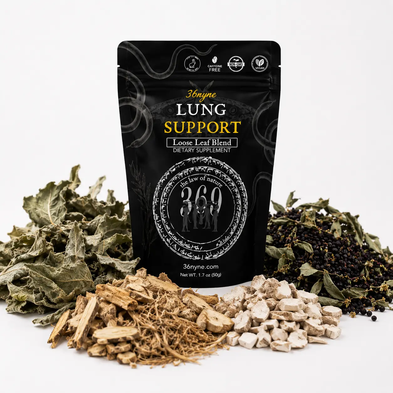 Lung Support (Smoker's Tea and Respiratory Loose Leaf Tea Blend)