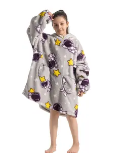 Cute Pizza Full Body Cartoon Print Pajamas, Heart Pocket, Unisex, Soft Comfortable Thick Fabric