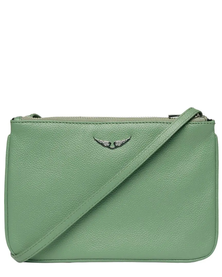 Zadig & Voltaire Duo Wings Grained Leather Crossbody