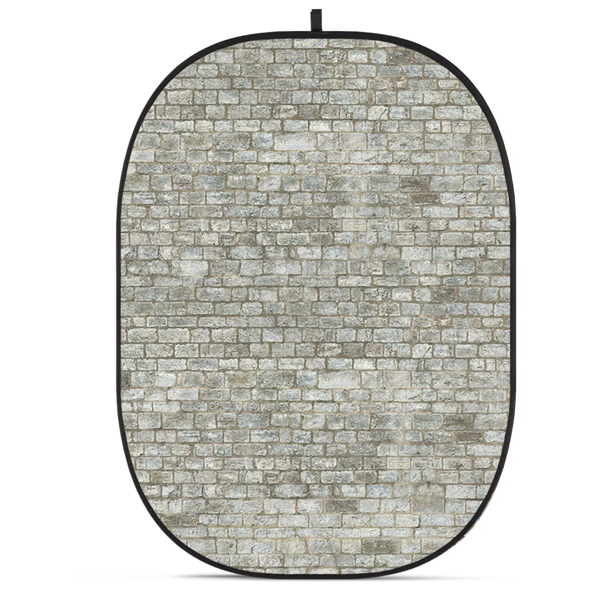 Glow CBA-WB0010 5x6.5' Fabric Collapsible Camera Backdrop, Brick Wall for Photography