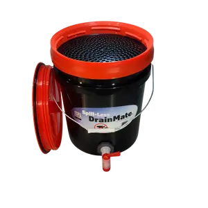 Spill-Less DrainMate 20 Quart Oil Drain Pan / Container - Made in USA