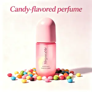 MegustaMe Pink Pig Candy Mist - Sweetest Cotton Candy & Sugar Sweetness Fragrance - 1.7oz Compact Portable Perfume for Sweet Tooth Lovers - TikTok Shop Spring Refresh Series