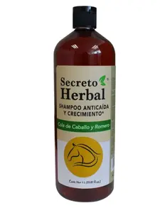 Secreto Herbal - Shampoo cola de caballo y romero