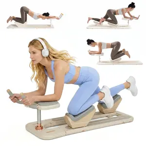 Multi-functional Ab Workout Board detachable back twisting machine  Abdominal trainer adjustable stair climber  stair climber for exercise  leg stretching  and core muscle activation tiktokshopspringglowup