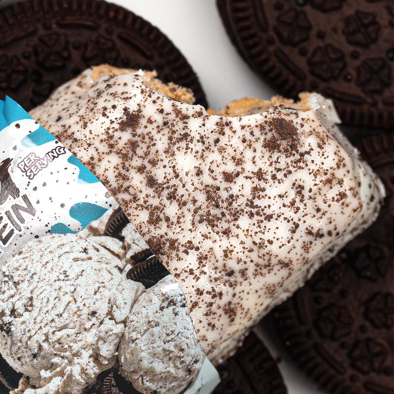 Cookies & Cream Anabar - 12 Pack - Best Tasting Protein Bar With 20g Protein & No Sugar Alcohols. Candy Bar Flavor With Protein Bar Nutrition.