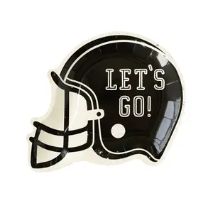 FOOTBALL HELMET PAPER PLATES