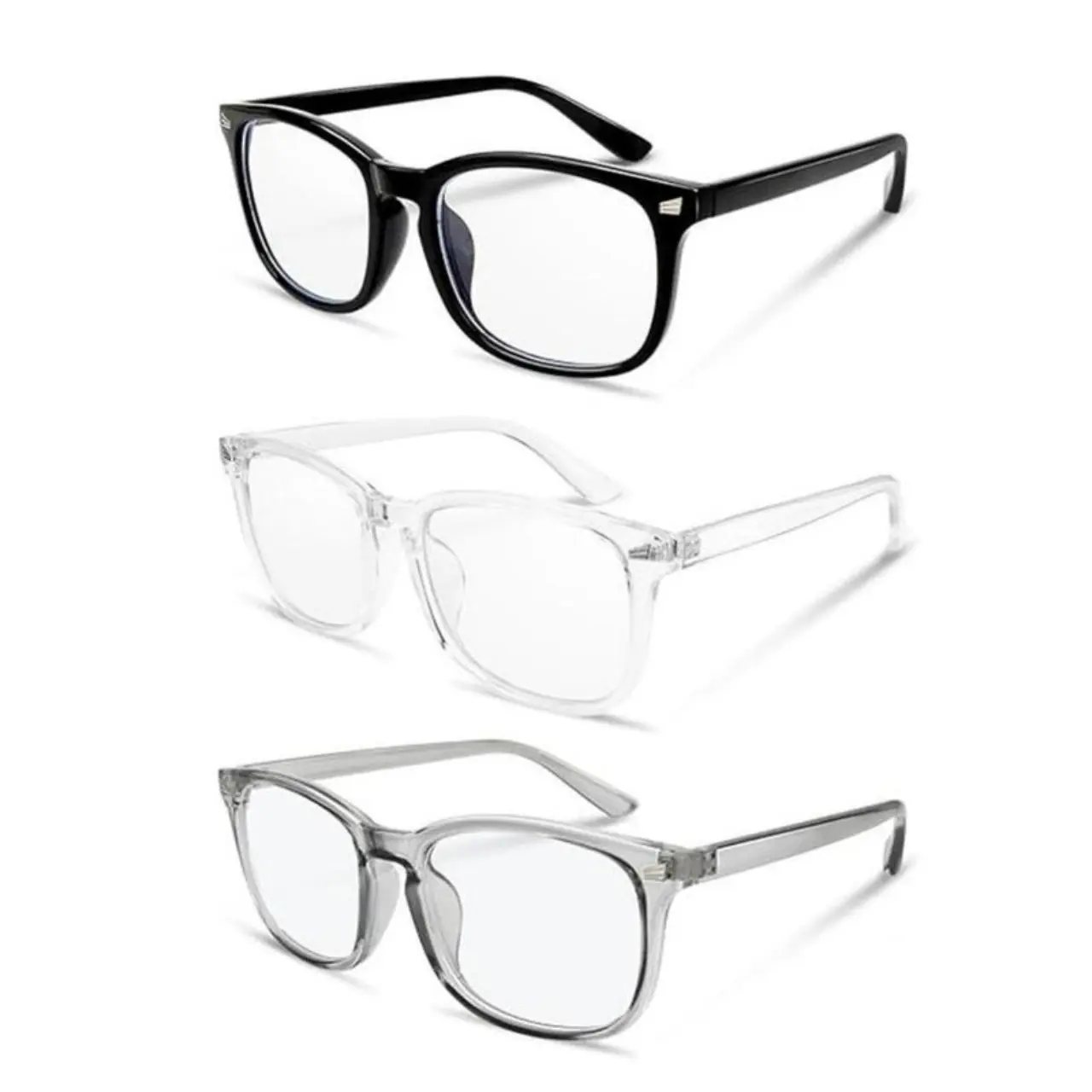 2026 Modern Full Rim Blue Light Glasses - Anti-Fatigue Sports Eyewear for Men, UV Protection Lenses, Computer Screen Use, Eye Strain Relief, Trendy Eyewear, Women’s Gifts