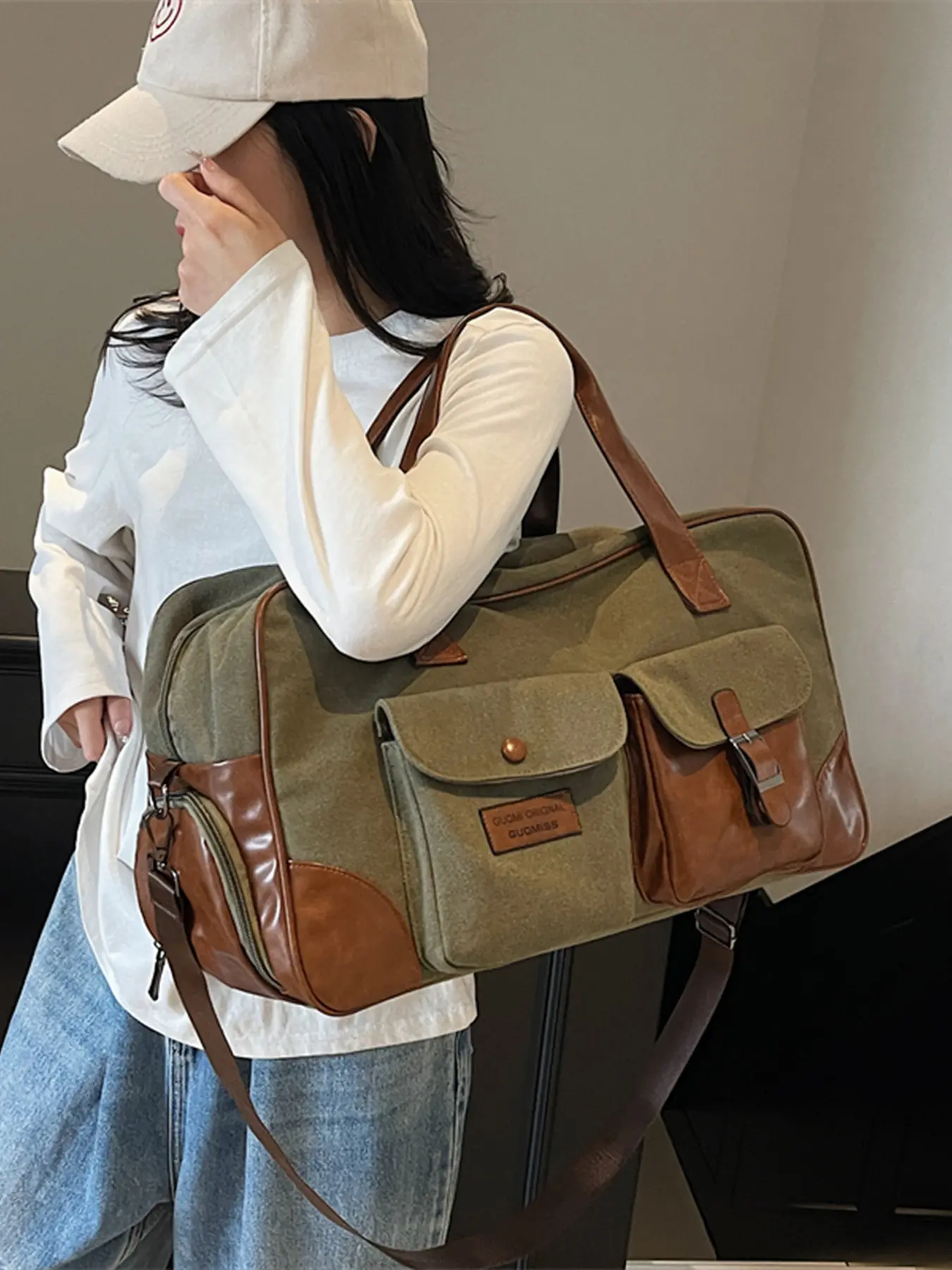 2026 New Multifunctional Travel Bag, Handheld Luggage Bag, Large Capacity Unisex Sports Backpack, Ideal for Men and Women, Sports Bags, Casual Sports Bag