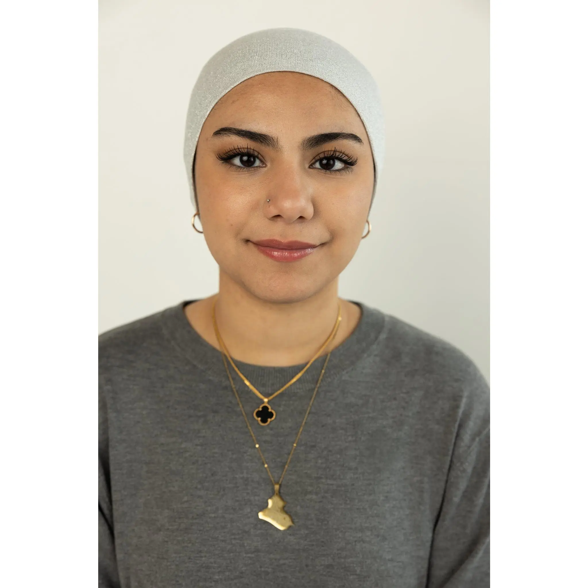 Shimmer Under Scarf - Silver