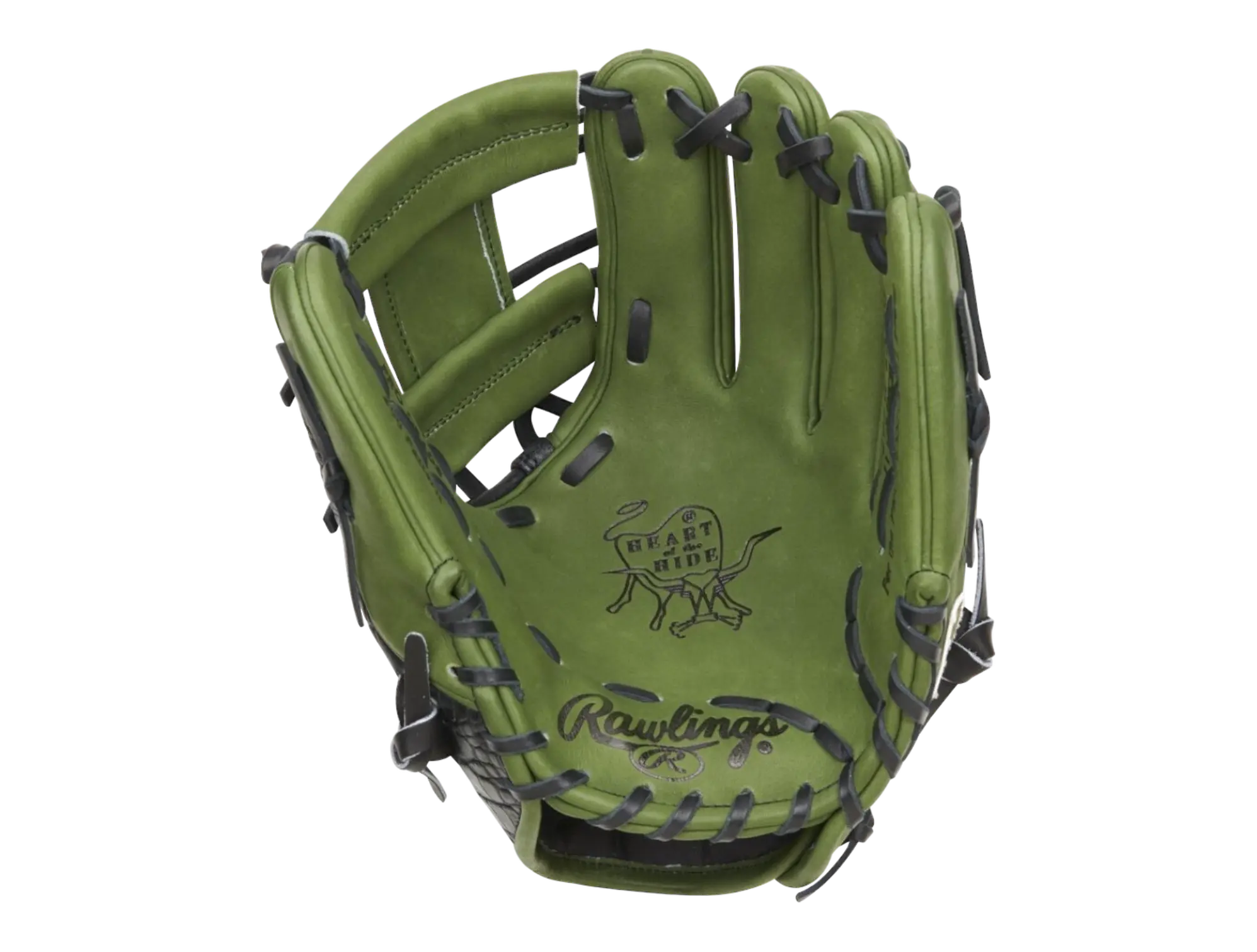 Rawlings Color Sync 8.0 PRO204W-2XMG  HOH 11.5” Croc Military Green I-Web Glove