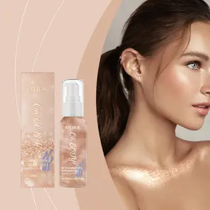 EELHOE Glitter Body Lotion Glitter Powder Hair Face Body Colorful Shiny Smooth Comfort Glitter Lotion