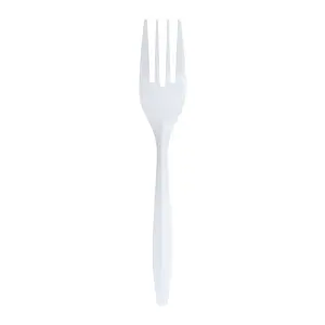 Medium Weight Disposable Plastic Forks