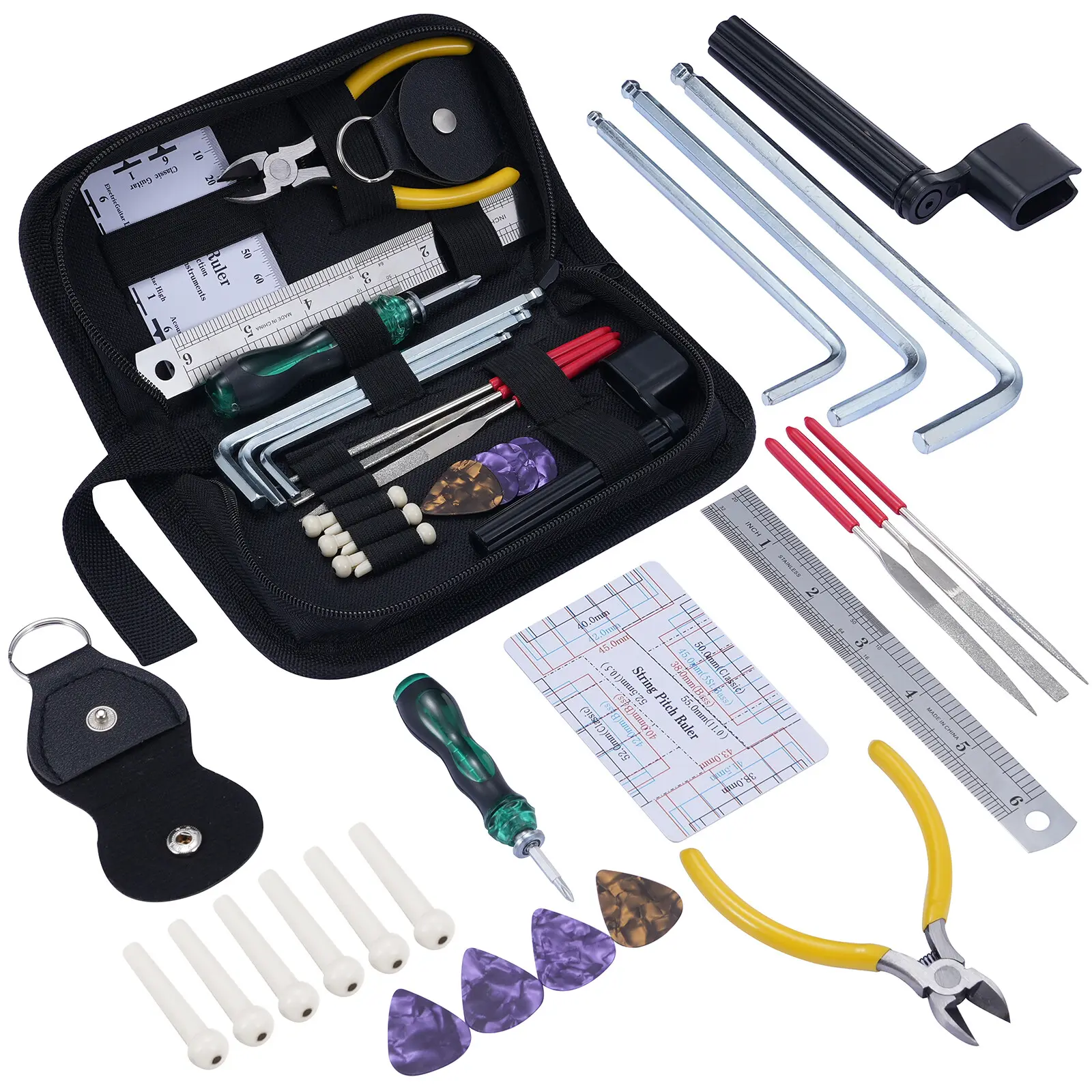 23 pcs Guitar Tool Repair Kit Set