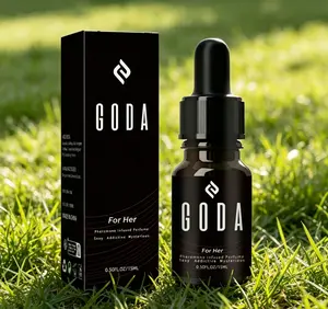 GODA For Her Pheromone Perfume For Women 15ml / 0.50 Fl. Oz | Long-Lasting Floral Fragrance with Jasmine & Rose | Sweet & Spicy Aroma | Vegan & Cruelty-Free Travel Perfume Oil