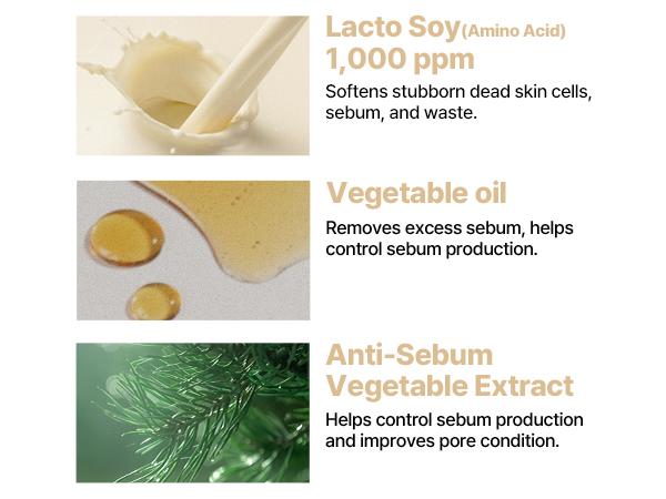 [SOME BY MI] Lacto Soy Sebum & Blackhead Cleansing Oil Makeup Remover 6.76oz, 200ml - Daily Vegan Makeup-Removing Korean Cosmetic Cleanser