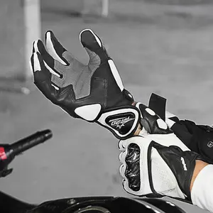 Four-season motorcycle riding gloves for men and women, breathable, non-slip, wear-resistant, touchscreen compatible, protective, crashproof, outdoor motorcycle riding gear