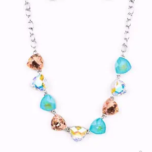 Dreamy Drama Necklace - Orange