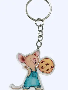 If you give mouse a cookie Keychain Acrylic book character