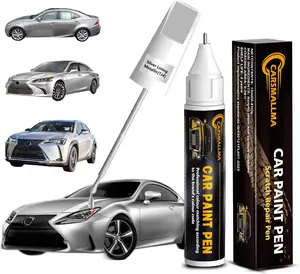 1J4 Silver Lining Metallic Car Touch Up Paint for Lexus, Color Accurate Car Paint Scratch Repair Pen Kit Quick & Easy Fix Vehicle Chips and Automotive Nicks Scuff