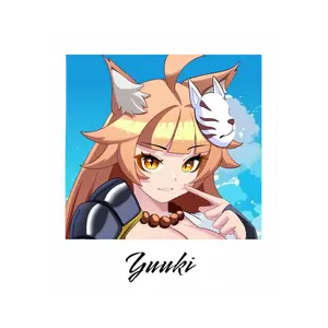 Yuuki Polaroid Decal
