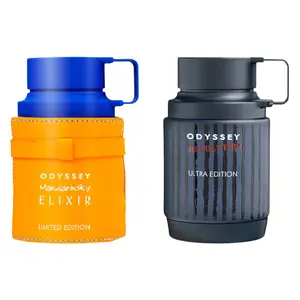 ARMAF [BUNDLE] ODYSSEY MANDARIN SKY ELIXIR & REVOLUTION ULTRA EDITION 3.4 OZ EDP EACH