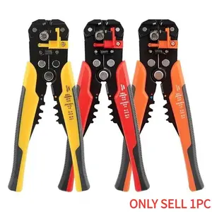 Automatic Wire Stripper with Intelligent Adjustment System for Various Wire Diameters Ensures Optimal Pressure for Insulation Removal