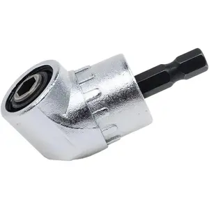Right Angle Drill Driver 105 Degree Right Angle Drill Attachment Power Screwdriver Drill Adapter for Tight Spaces Quick Change Impact Drive and Magnetic Bit Socket