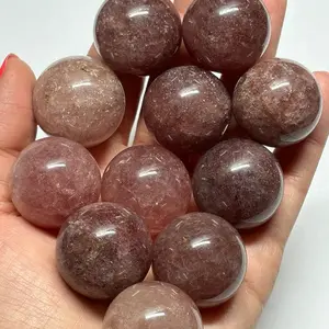 Strawberry Quartz Sphere